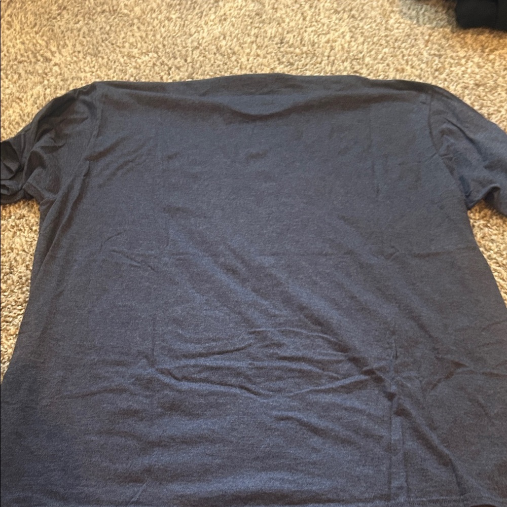 Port and Company Navy Blue Baseball Graphic Tee - Picture 3 of 4